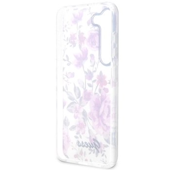 Etui Guess Flower Collection na Samsung Galaxy S23 - białe