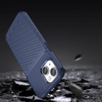 Thunder Case etui iPhone 14 Plus pancerny pokrowiec niebieski