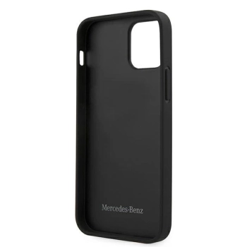 Etui Mercedes Strap Line na iPhone 12 mini - czarne