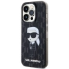 Etui Karl Lagerfeld Monogram Ikonik na iPhone 15 Pro Max - czarne