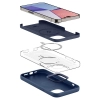 SPIGEN SILICONE FIT MAG MAGSAFE IPHONE 14 PRO MAX NAVY BLUE