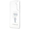 Etui Karl Lagerfeld Ikonik Karl na Samsung Galaxy S23 - przezroczyste