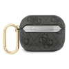 Etui Guess 4G Script Metal Collection na AirPods Pro - szare