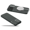 Etui Spigen Optik Armor Mag z MagSafe na iPhone 15 Pro - ciemnozielone