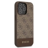 Etui Guess 4G Stripe Collection na iPhone 13 Pro / iPhone 13 - brązowe