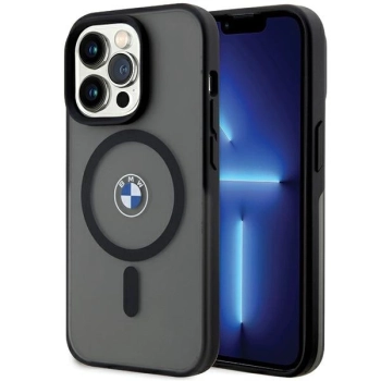 Etui BMW IML Signature MagSafe do iPhone 15 Pro Max - czarne