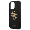 Etui Guess Silicone 4G Logo na iPhone 13 Pro / iPhone 13 - czarne