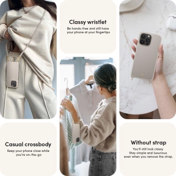 Etui Spigen Cyrill Classic Charm Mag z MagSafe na iPhone 15 Pro - beżowe