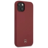Etui Mercedes Silicone Line na iPhone 13 - czerwone