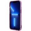Etui Guess Porcelain Collection na iPhone 14 Plus - fuksjowe