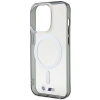Etui BMW Silver Ring MagSafe na iPhone 15 Pro - przezroczyste