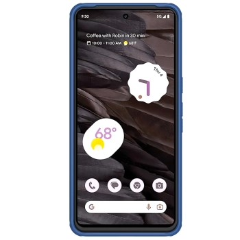 Wzmocnione etui Nillkin Super Frosted Shield Pro do Google Pixel 8 Pro - niebieskie