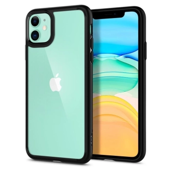 Etui Spigen Ultra Hybrid na iPhone 11 - czarny mat