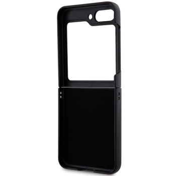 Etui Karl Lagerfeld Saffiano Karl&Choupette Pin do Samsung Galaxy Z Flip 5 - czarne
