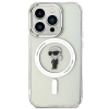 Etui Karl Lagerfeld IML Ikonik MagSafe na iPhone 15 Pro - przezroczyste