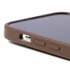 Etui Guess 4G Metal Gold Logo na iPhone 14 Pro Max - brązowe