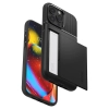 Etui Spigen Slim Armor CS na iPhone 15 Pro - czarne