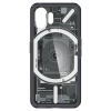 Etui Spigen Ultra Hybrid na Nothing Phone 2 - ciemnoszare (wzór Zero One)