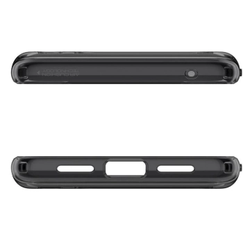 Etui Spigen Ultra Hybrid na Google Pixel 8 Pro - ciemnoszare (wzór Zero One)