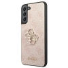 Etui Guess 4G Big Metal Logo na Samsung Galaxy S22+ - różowe