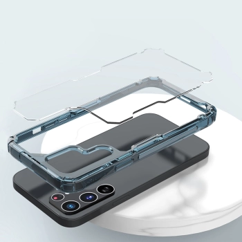 Nillkin Nature Pro etui do Samsung Galaxy S22 Ultra pancerna obudowa pokrowiec biały