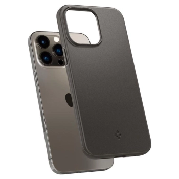 Etui Spigen Thin Fit na iPhone 14 Pro Max - ciemnoszary