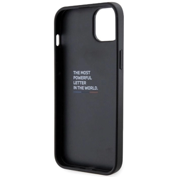 Etui BMW Grip Hot Stamp na iPhone 14 Plus - czarne