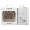 Etui Guess GCube Charm na AirPods Pro - brązowe