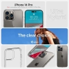Etui Spigen Ultra Hybrid na iPhone 14 Pro - przezroczyste