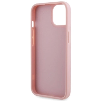 Etui Guess Rhinestone Triangle na iPhone 14 Plus - różowe
