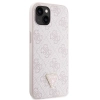 Etui Guess Crossbody 4G Metal Logo na iPhone 14 - różowe