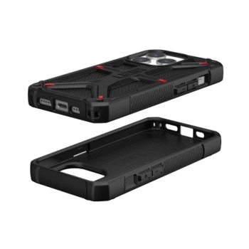 Etui UAG Monarch do iPhone 15 Pro - czarny kevlar