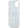 Etui DKNY IML Mono & Stripe MagSafe na iPhone 15 Plus / 14 Plus - czarne