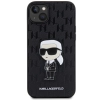Etui Karl Lagerfeld Saffiano Monogram Ikonik na iPhone 14 Plus - czarne