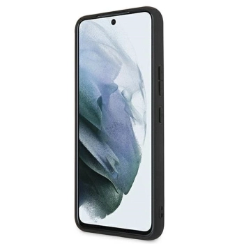 Etui Guess 4G Big Metal Logo na Samsung Galaxy S22 - różowe