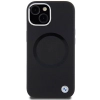 Etui BMW Signature Liquid Silicone MagSafe na iPhone 15 Plus - czarne