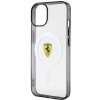 Etui Ferrari Outline MagSafe na iPhone 14 - przezroczyste
