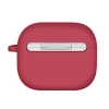Etui Uniq Nexo na AirPods 3 + Ear Hooks Silicone - czerwone