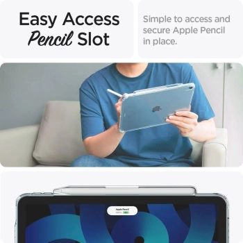 Etui Spigen Airskin Hybrid na iPad Air 4 2020 / Air 5 2022 - przezroczyste