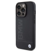 Etui BMW Leather Hot Stamp na iPhone 15 Pro Max - czarne