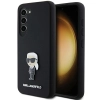 Etui Karl Lagerfeld Silicone Ikonik Metal Pin na Samsung Galaxy S24 - czarne