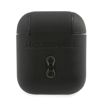 Etui Mercedes Electronic Line na AirPods 1/2 - czarne