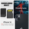 Etui Spigen Rugged Armor Mag z MagSafe na iPhone 14 - czarny mat