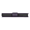 iCarer Wallet Case 2in1 etui iPhone 14 Pro skórzany pokrowiec z klapką Anti-RFID ciemnofioletowy (WMI14220726-DP)