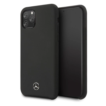 Etui Mercedes Silicone Line na iPhone 11 Pro hardcase - czarne