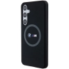Etui BMW M Silicone Printed Ring MagSafe na Samsung Galaxy S24+ - czarne
