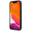 Etui AMG Leather Debossed Lines na iPhone 14 Pro Max - czarne