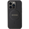 Etui Guess Saffiano MagSafe na iPhone 14 Pro Max - czarne
