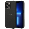 Etui Guess Saffiano Strap na iPhone 14 Pro - czarne