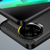 Carbon Case etui do Infinix Note 12 (2023) / Infinix Note 12 Pro elastyczny silikonowy karbonowy pokrowiec czarne